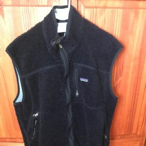 Fleece fuzzy vest